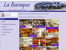 Tablet Screenshot of labaraque.nl